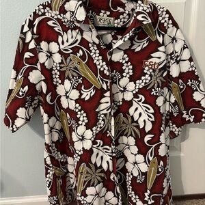 Vintage FSU Floral Hawaiian Shirt
